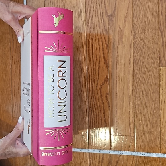 Other - 12"x9" empty book box " how to be a unicorn"